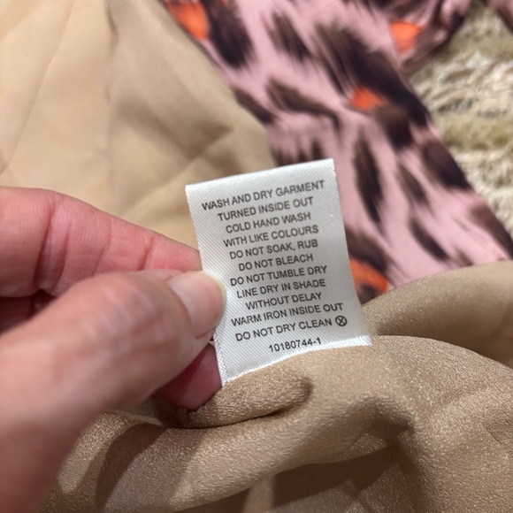 NWT C/MEO Collective Small Leopard blazer Linen Blend - Picture 11 of 12